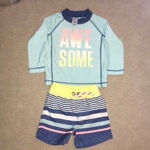 Carter’s 2pc Boys swimsuit